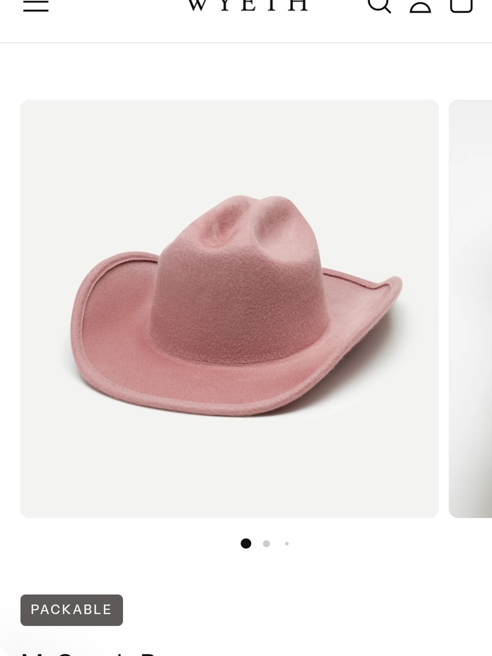 Pink Felt Cowboy Hat - Women's Fashion Hat